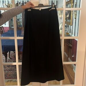 Long Black Geiger Skirt